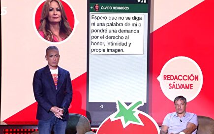 Olvido Hormigos se dio por aludida, según 'Sálvame' | Mediaset