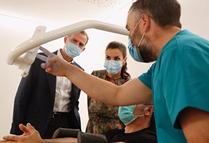 Don Felipe y doña Letizia este viernes en Vitoria. | Twitter/Casa del Rey