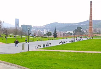 Vista del Parque Etxebarria de Bilbao. | Wikipedia (Zarateman)