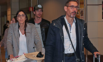 Padilla y su marido, en febrero | Gtres