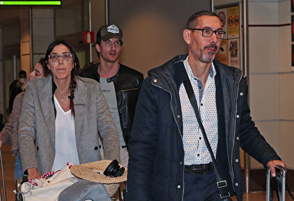 Padilla y su marido, en febrero | Gtres