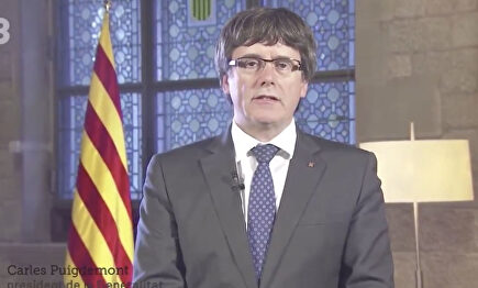 Carles Puigdemont. | tv3