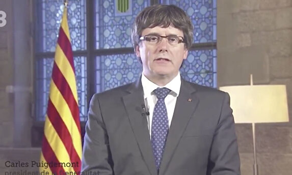 Carles Puigdemont. | tv3
