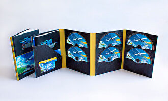 Un ejemplo de los 10 discos que contienen los 90GB del juego. | Microsoft