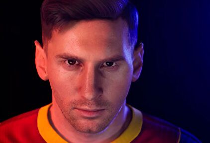 Messi, protagonista de 'ePES 2021'. | Konami