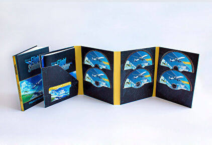 Un ejemplo de los 10 discos que contienen los 90GB del juego. | Microsoft