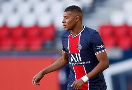 Kylian Mbappé, durante el amistoso contra el Celtic en el Parque de los Príncipes. | EFE