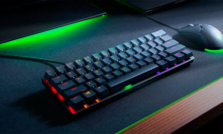 El nuevo teclado Razer Huntsman Mini. | Razer