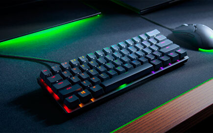 El nuevo teclado Razer Huntsman Mini. | Razer