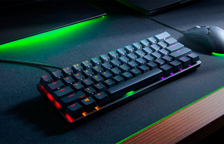 El nuevo teclado Razer Huntsman Mini. | Razer