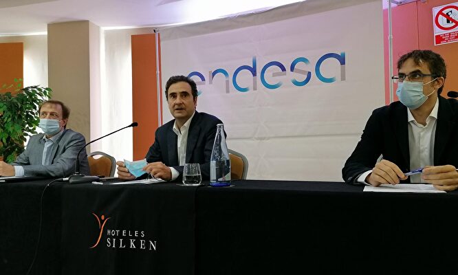 Directivos de Endesa en Canarias. | Europa Press