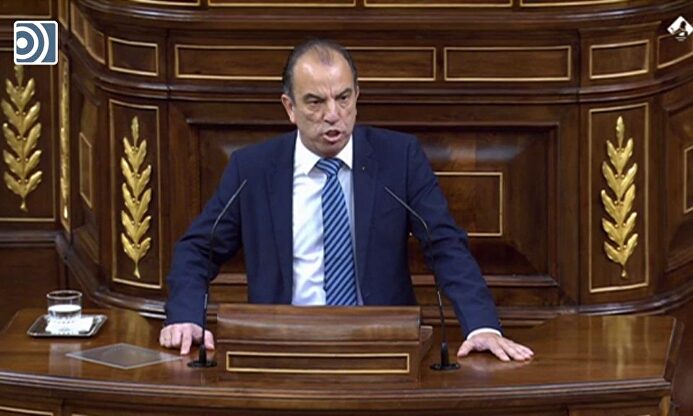 UPN ridiculiza a Podemos en el Congreso: "Ahora pintan bastante menos que ayer, por eso no me dirijo a ustedes"