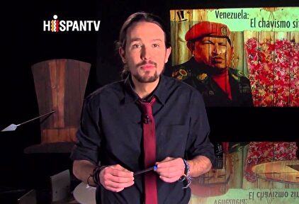 Iglesias, presentando 'Fort Apache' | Imagen de TV