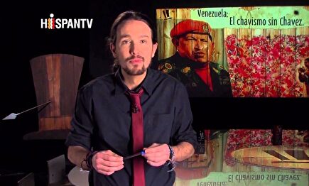 Iglesias, presentando 'Fort Apache' | Imagen de TV