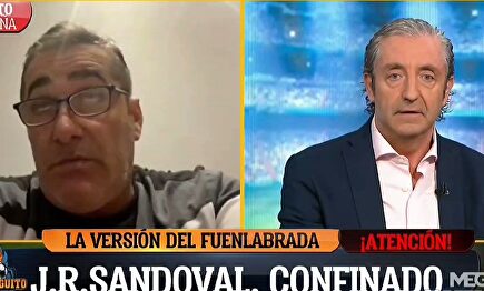 Duro enfrentamiento entre Pedrerol y el entrenador del Fuenlabrada por "las mascarillas de la abuela"