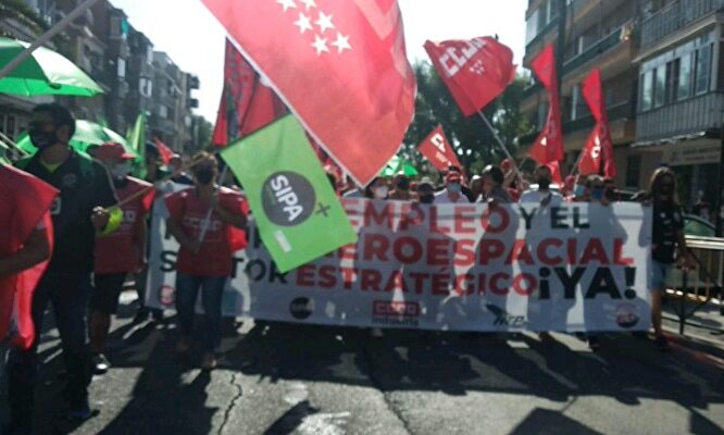 Protestas de los empleados de Airbus | Europa Press