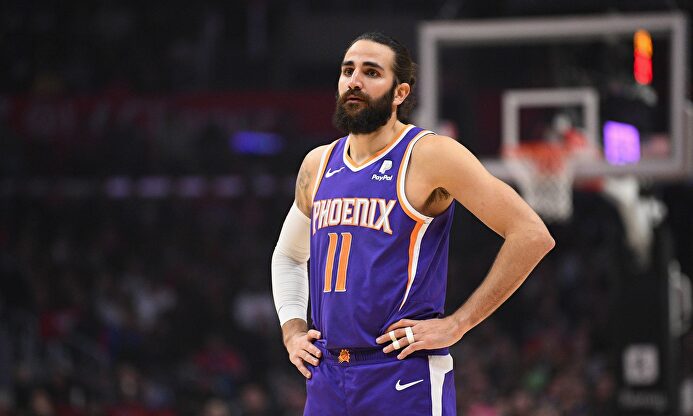 Ricky Rubio, en un partido con los Phoenix Suns. | Cordon Press