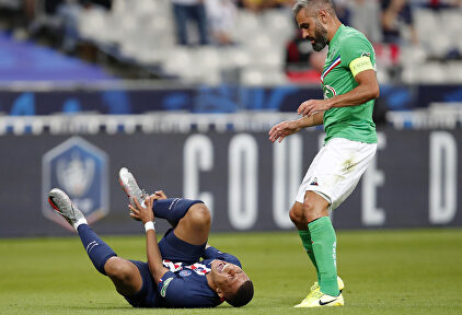 Mbappé se puede haber quedado sin Champions tras la entrada de Perrin | Twitter