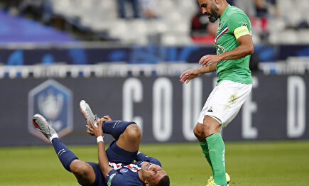 Mbappé se puede haber quedado sin Champions tras la entrada de Perrin | Twitter