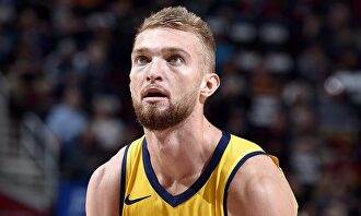 Domantas Sabonis se marchó de la burbuja por una lesión en el pie | Twitter