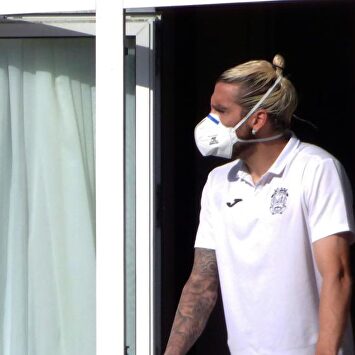 El Fuenlabrada continua confinado en el Hotel de La Coruña | Twitter