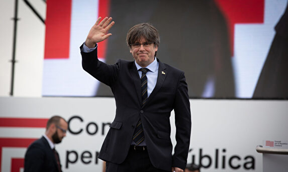 El expresidente de la Generalidad, Carles Puigdemont. | David Zorrakino (Europa Press)