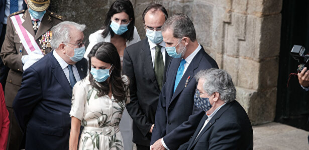Los Reyes de España están en Compostela | César Arxina / Europa Press
