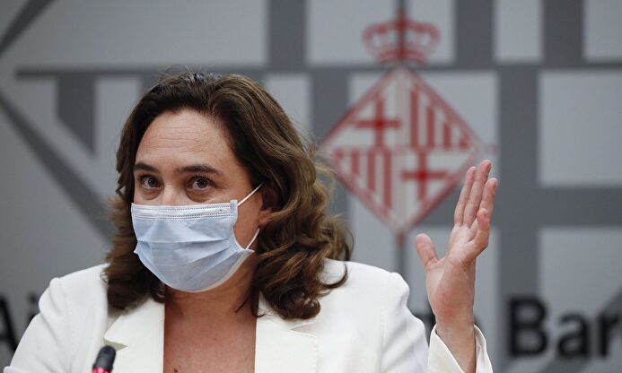 Colau, en una imagen reciente. | EFE