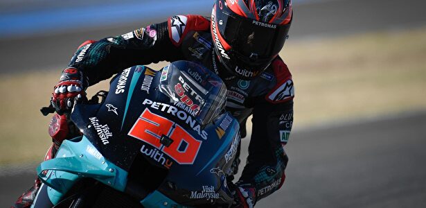 El piloto de MotoGP Fabio Quartararo (Petronas Yamaha), ganador del GP Andalucía 2020 en el Circuito de Jerez-Ángel Nieto | Europa Press