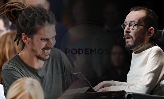 Alberto Rodríguez y Pablo Echenique, en imágenes de archivo | Efe