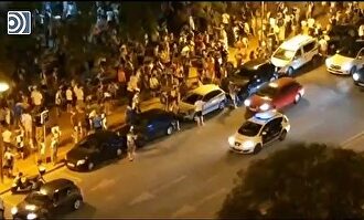 Los aficionados del Sabadell olvida las normas sanitarias