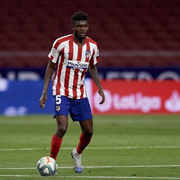 Thomas con el Atlético de Madrid. | Archivo