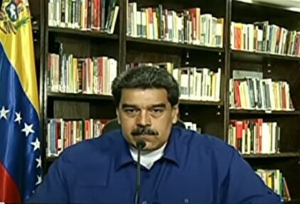 Nicolás Maduro, en su aparición en TV este domingo. | Imagen TV