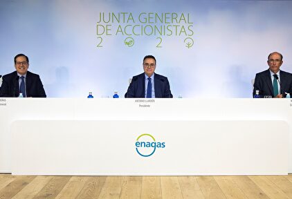 Antonio Llardén preside la Junta de Accionistas de Enagás | Europa Press