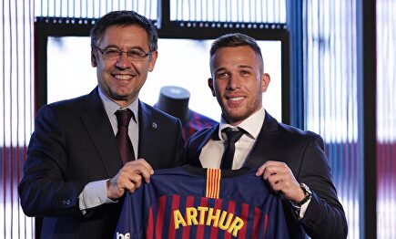 Arthur Melo se despide del Barcelona