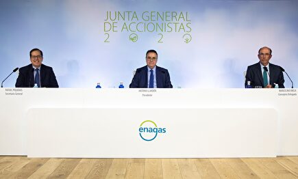 Antonio Llardén preside la Junta de Accionistas de Enagás | Europa Press