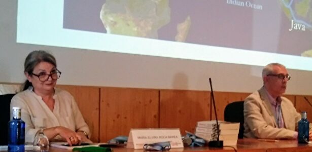 Elvira Roca, junto a Emilio Lara | LD