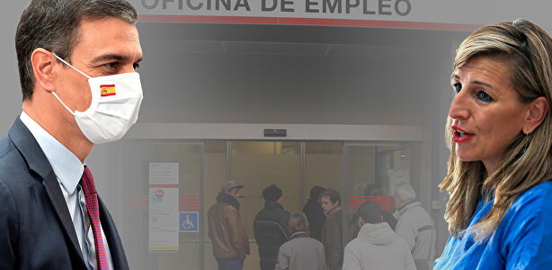 Pedro Sánchez y Yolanda Díaz | EFE