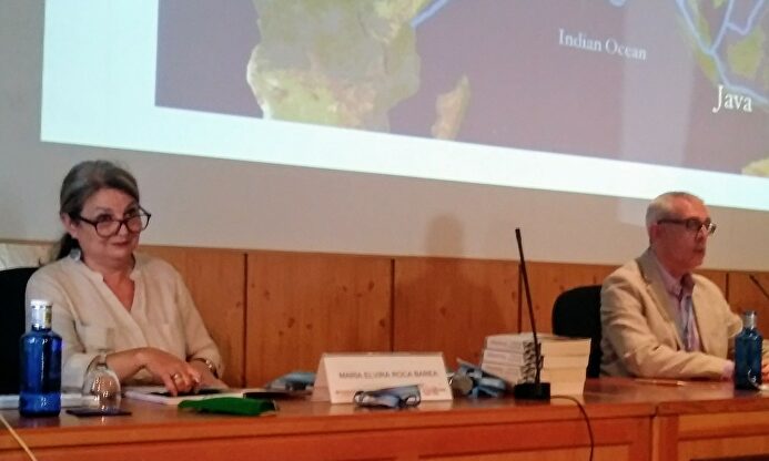 Elvira Roca, junto a Emilio Lara | LD