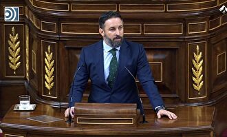 Abascal anuncia que Vox presentará una moción de censura al Gobierno de Sánchez