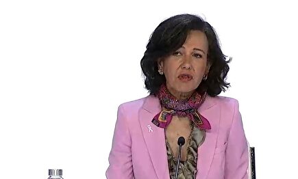 Ana Botín, presidenta de Santander | Europa Press