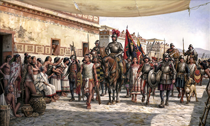 'La llegada', de Augusto Ferrer-Dalmau | Imagen cedida por el autor