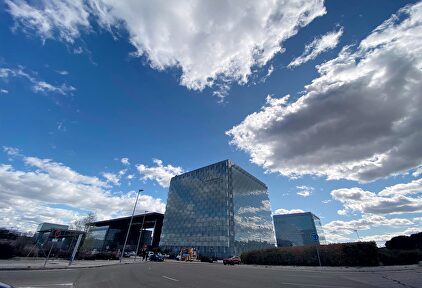 Edificio donde se encuentra la sede de Telefónica ubicada en Ronda de la comunicación, Madrid (España), a 6 de marzo de 2020 | Europa Press