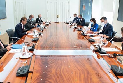 Reunión en Moncloa entre Sánchez y el CEO de Airbus. | Moncloa.gob