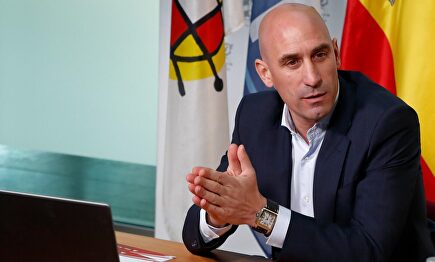 Luis Rubiales, presidente de la RFEF. | Europa Press