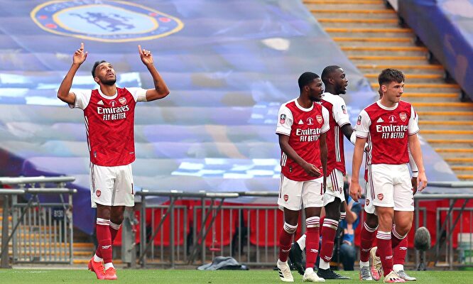 Aubameyang da la FA Cup y Europa al Arsenal de Arteta | Europa Press