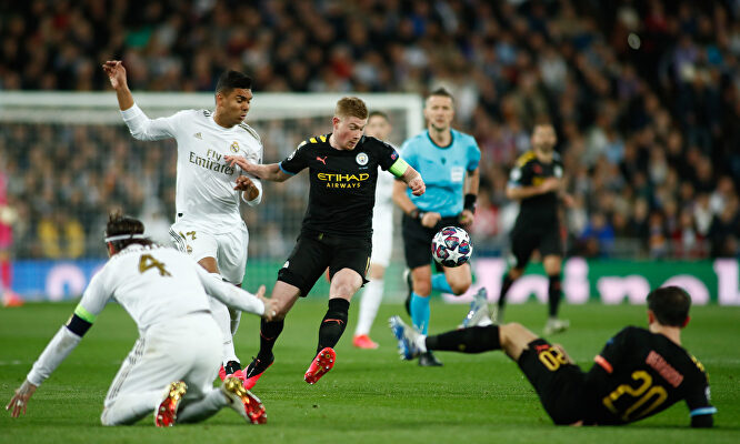 La plantilla del Real Madrid se someterá a dos test de coronavirus antes de viajar a Manchester | Europa Press