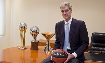 Antonio Martín, presidente de la ACB | Europa Press