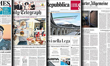 La marcha de Juan Carlos I, en la prensa internacional