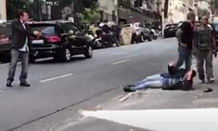 El viceministro de Comunicaciones de Brasil captura a un asaltante